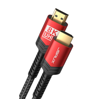 JSAUX Jsaux 3M 8K HDMI Cable Braided Grey