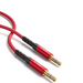 JSAUX Jsaux 3.5mm to 3.5mm Aux Audio Cable Red 1.2M Braided