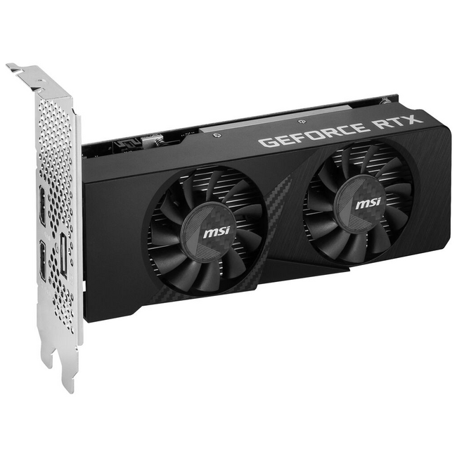 MSI LP GeForce RTX 3050 6GB GDDR6 Graphics Card Low Profile