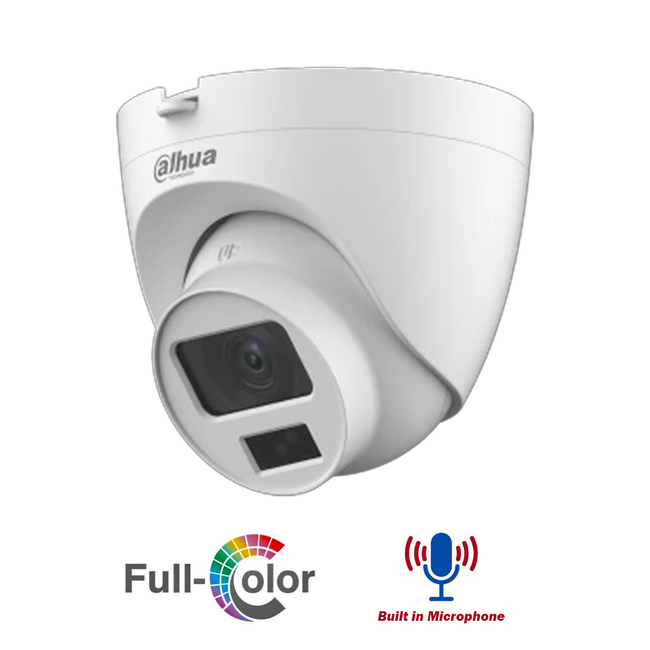 Dahua 2MP Full Colour Analog Dome Camera HDW1209CLQN-A-LED