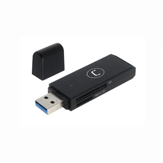 UNNO Card Reader USB 3.0 - CR1004BK