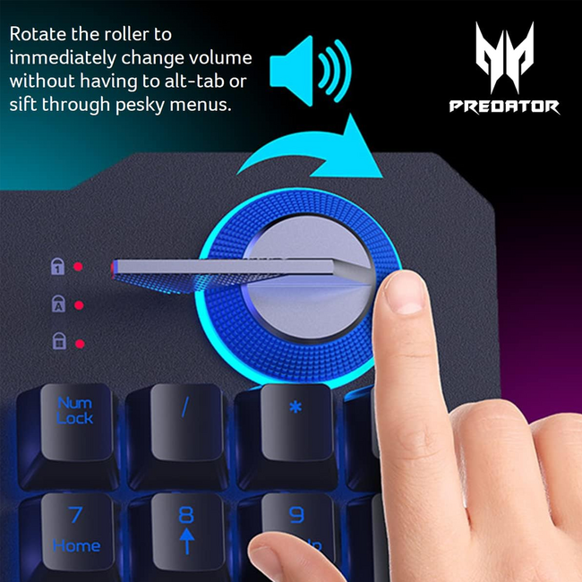 Acer Predator Aethon 700 USB Gaming Keyboard RGB