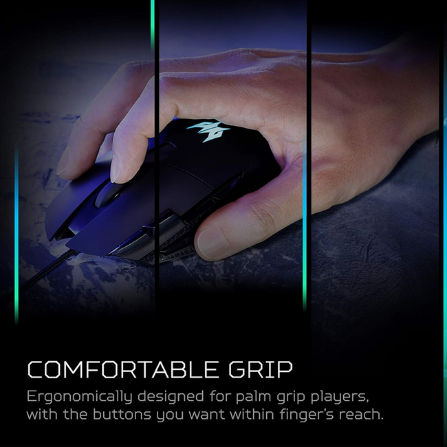 Acer Predator Cestus 315 USB Gaming Mouse with PixArt Sensor