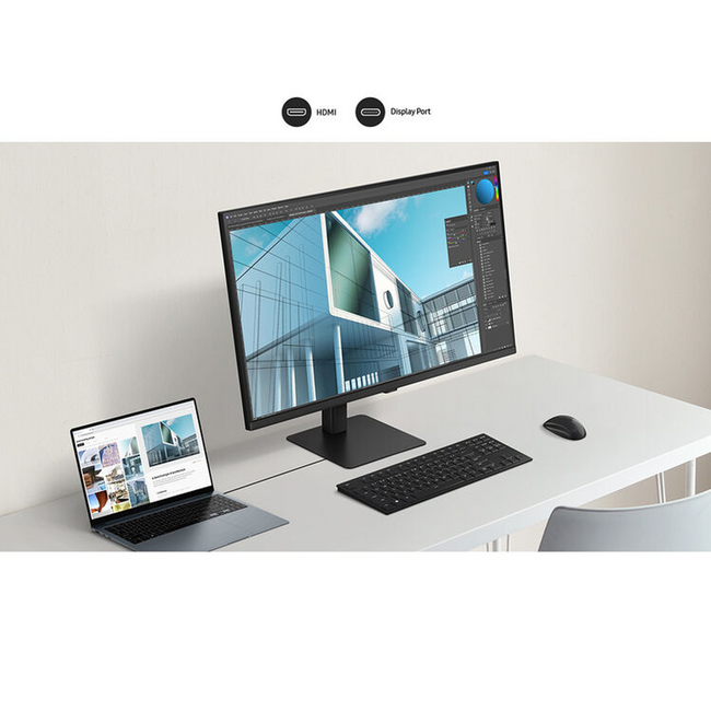 Samsung 32” UHD Monitor With 99% SRGB Coverage