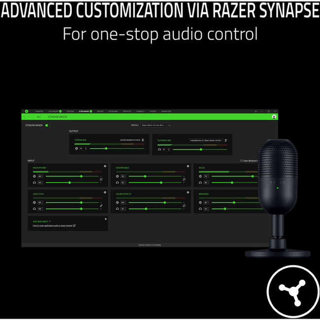 Razer Seiren V3 Mini USB Microphone