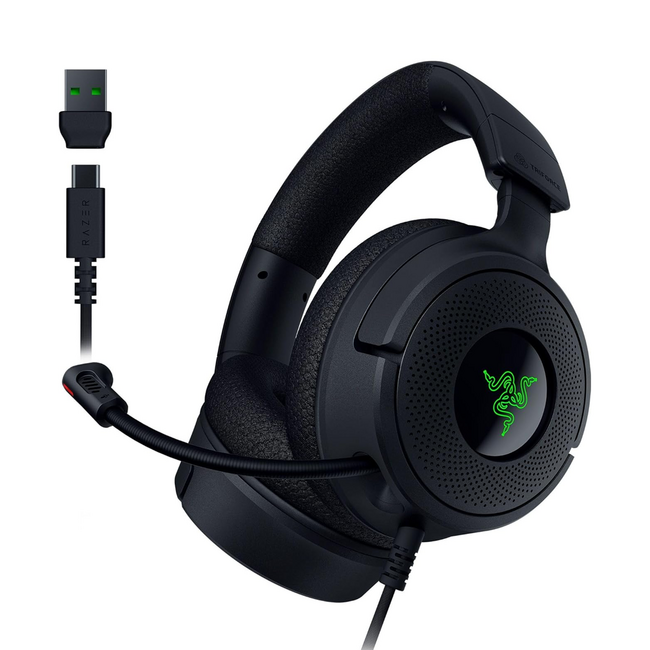Razer Kraken V4 X Wired Gaming Headset Wired Type-C