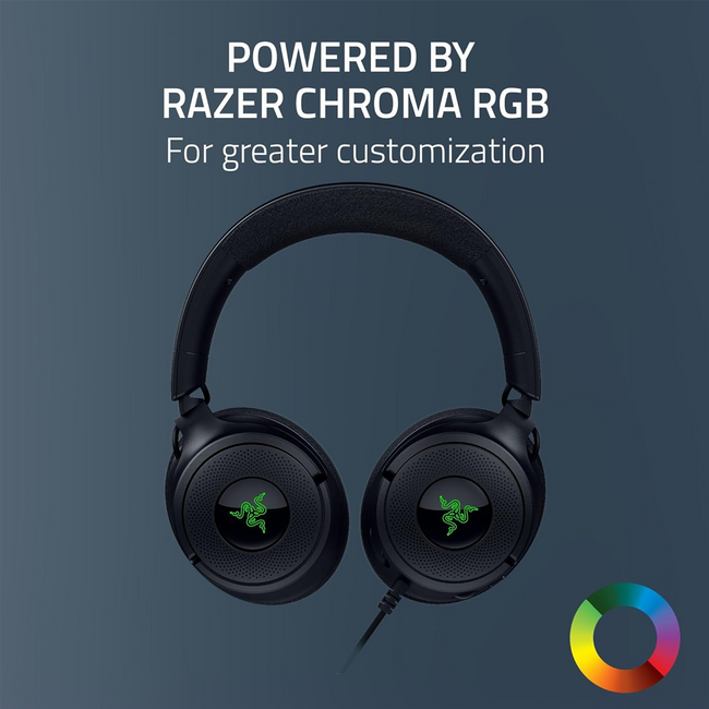 Razer Kraken V4 X Wired Gaming Headset Wired Type-C