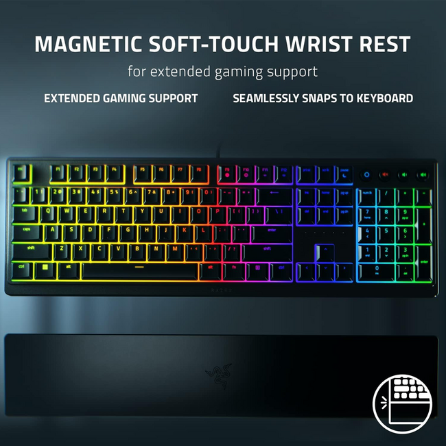 Razer Ornata V3 Gaming Keyboard: Low Profile Keys RGB