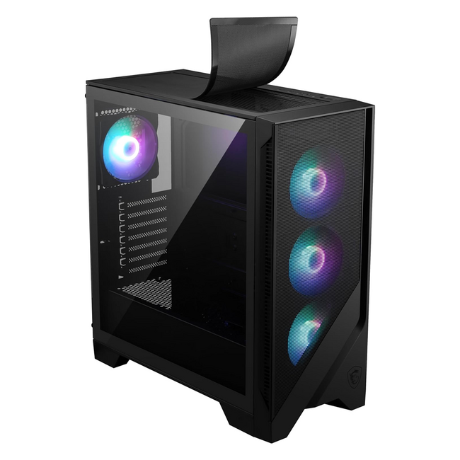 MSI MAG Forge 321R Airflow - Premium Mid-Tower Gaming PC Case