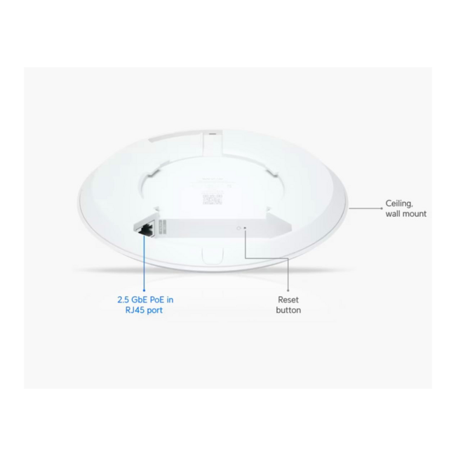 Ubiquiti U7-Lite Compact Ceiling Access Point WiFi 7