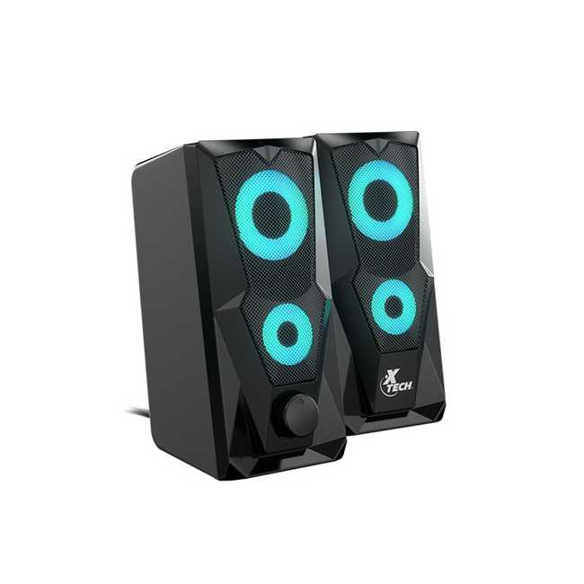 Xtech Fireshot Multimedia Speakers with LED XTS-131