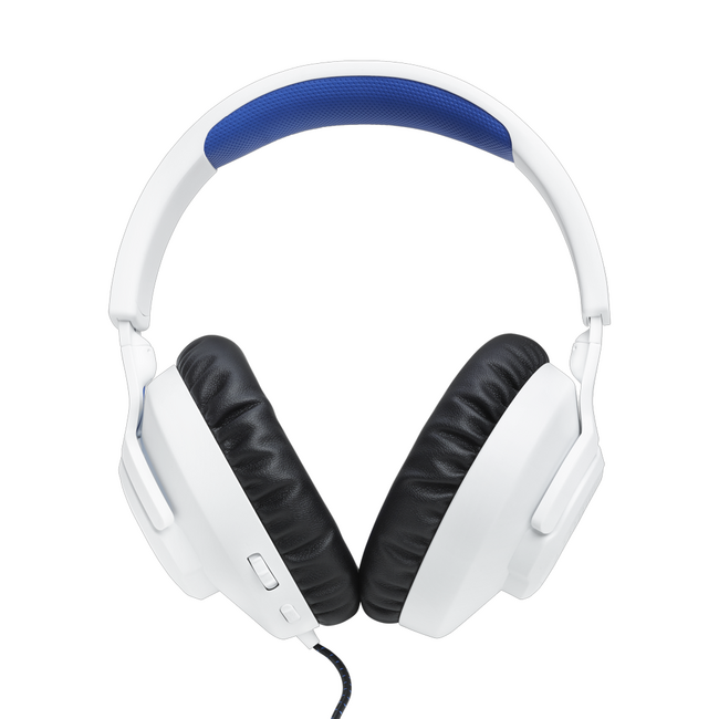 JBL Quantum 100P Playstation Headphones JBLQ100PWHTBLUAM