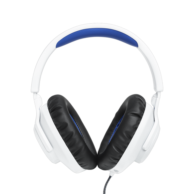 JBL Quantum 100P Playstation Headphones JBLQ100PWHTBLUAM