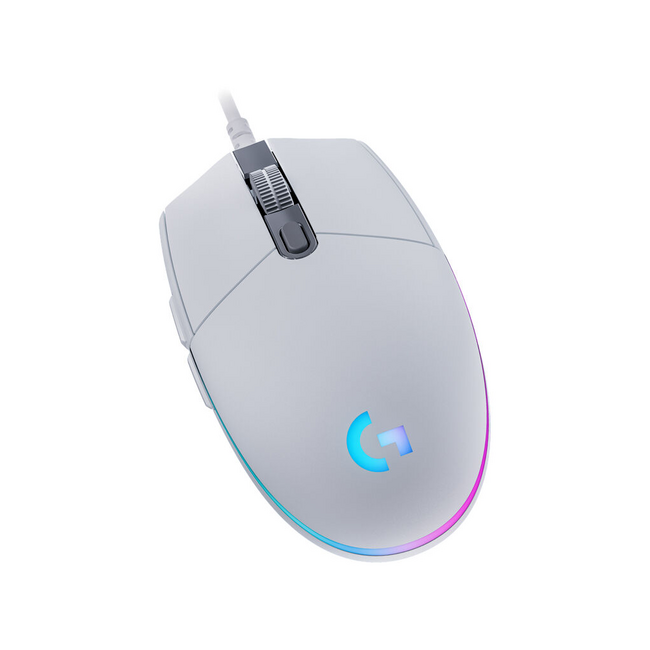 Logitech G203 Lightsync USB Gaming Mouse White 910-005791