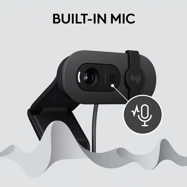 Logitech WebCam Brio 100 Graphite 960-001586