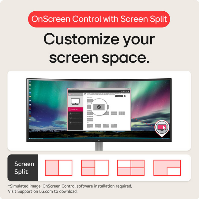 LG 32" Curved Monitor 100Hz AMD FreeSync 32MR50C-B