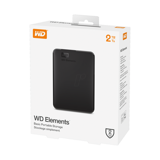 WD WD Elements 2TB USB 3.0 External Hard Drive WDBU6Y0020BBK