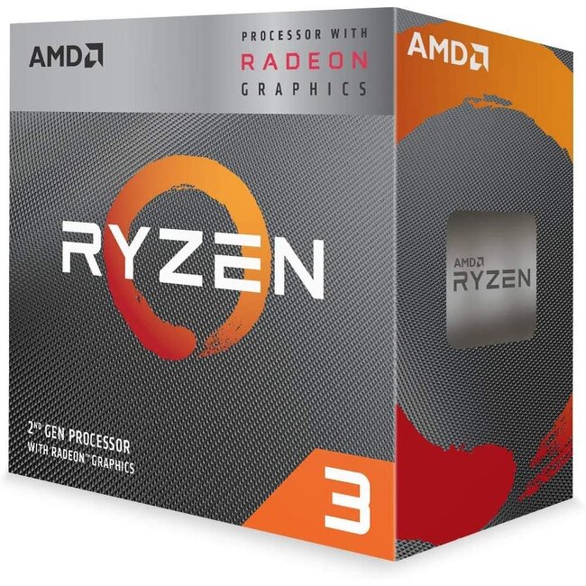AMD Ryzen 3 3200G 4.0Ghz 4 Core 4 Thread with Wraith Stealth Cooler