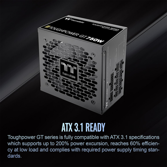 Thermaltake Tough Power GT 750w 80 Plus Gold PS-TPT-0750FNFAGU-3