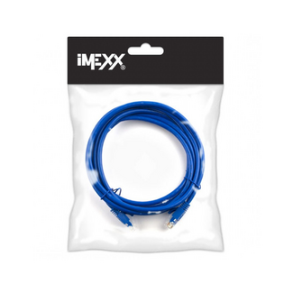 IMEXX IMEXX RJ45 Patch Cable - Network- CAT 6 26AWG - Blue 6FT IME-12644