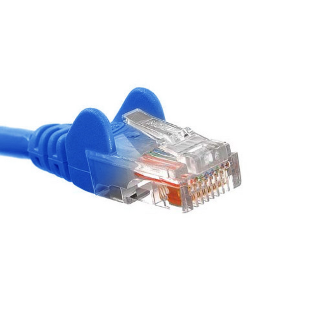 IMEXX RJ45 Patch Cable - Network- CAT 6 26AWG - Blue 6FT IME-12644