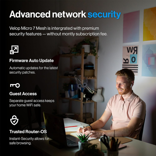 Linksys Velop Wireless Mesh Router WiFi 7 Dual Band