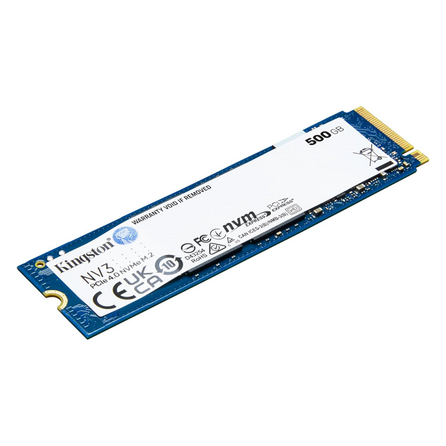 Kingston SSD NV3 500GB M.2 NVMe (SNV3S/500G)