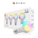 Nexxt Nexxt 4 Pack Smart LED Bulb RGB NHB-C110M