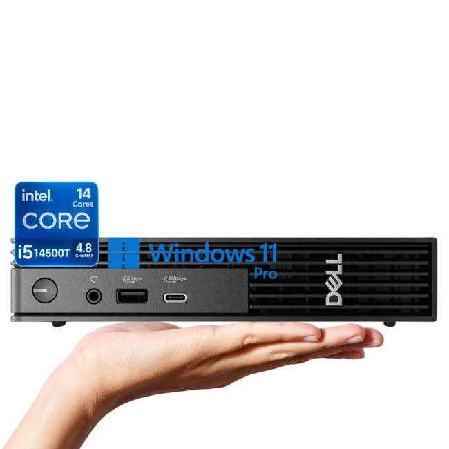 Dell MFF Business Desktop i5 14500T 16GB 512GB SSD WiFi 3Y Warranty