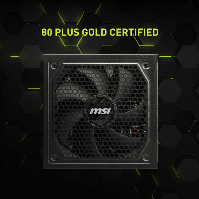 MSI 1000W Power Supply MAG A1000GLS 80 Plus Gold