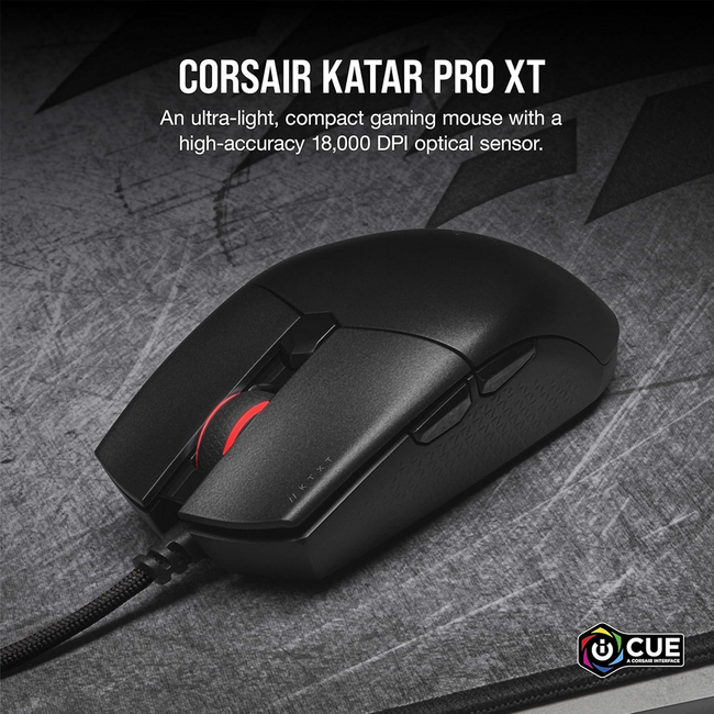 Corsair Gaming Mouse Katar PRO XT Black