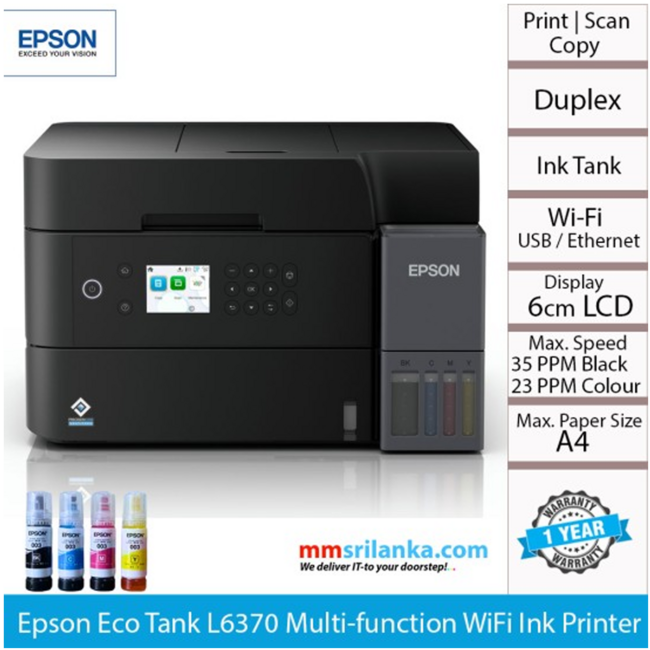 Epson L6370 Business Eco Tank Auto Duplex Multifunction
