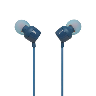JBL JBL T110 Blue In-Ear Earphones JBLT110BLUAME