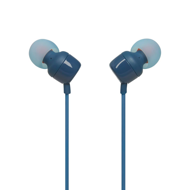JBL T110 Blue In-Ear Earphones JBLT110BLUAME