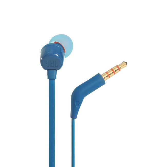 JBL T110 Blue In-Ear Earphones JBLT110BLUAME