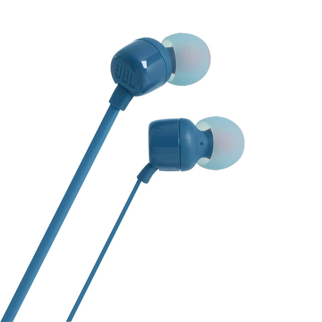 JBL T110 Blue In-Ear Earphones JBLT110BLUAME