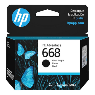 HP HP 668 Black Ink Cartridge 7FP37VL