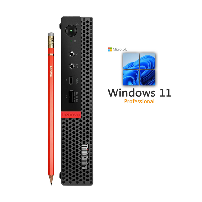 Lenovo M720q Tiny i5-8500 16GB 240GB SSD Windows 11 Pro F.R.