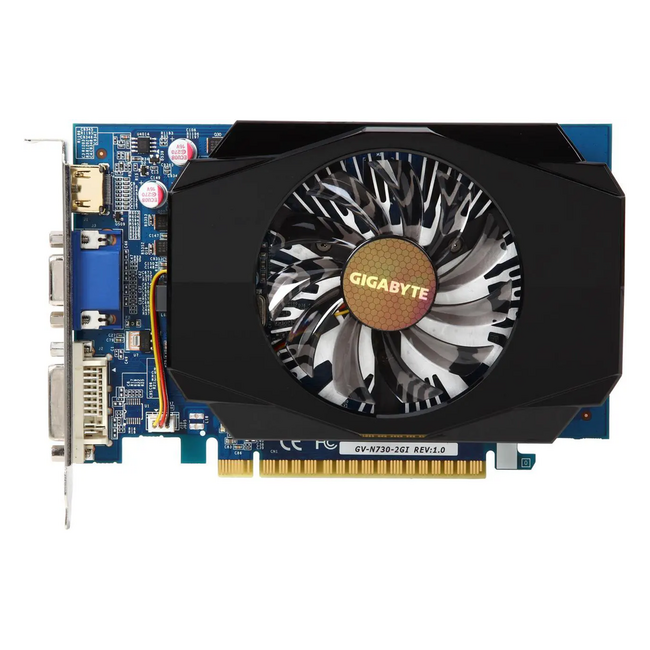 GIGABYTE GeForce GT 730 2GB DDR3 PCI Express 2.0 Graphics Card GV-N730-2GI F.R.