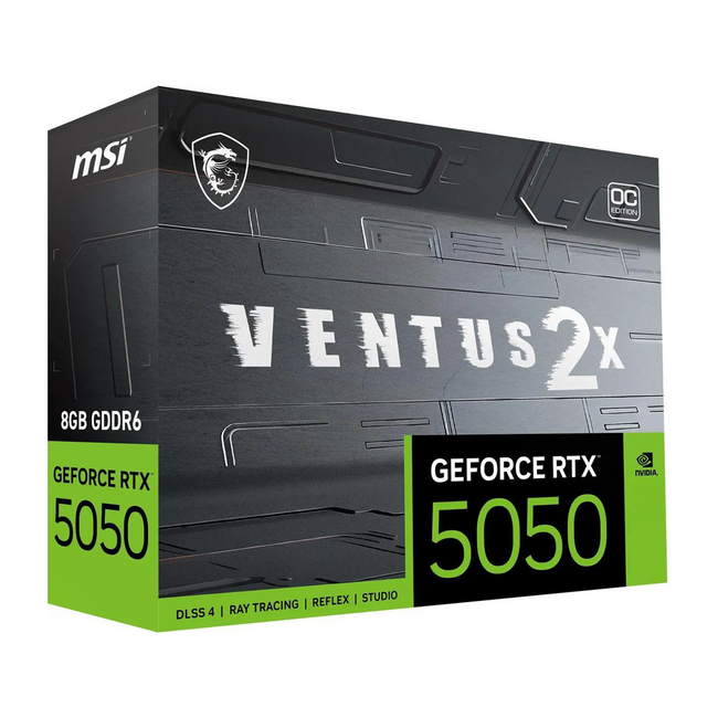 MSI Ventus 2x OC GeForce RTX 5050 8GB GDDR6