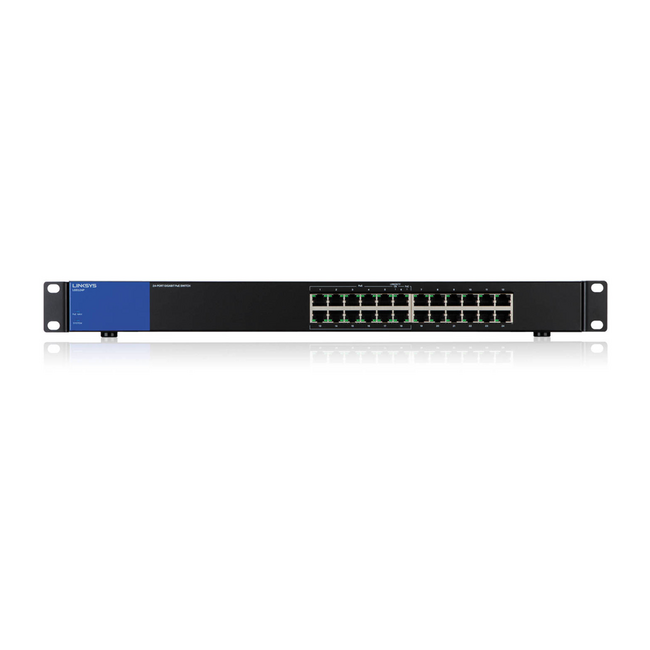 Linksys 24Port Gigabit POE+ Switch LGS124P