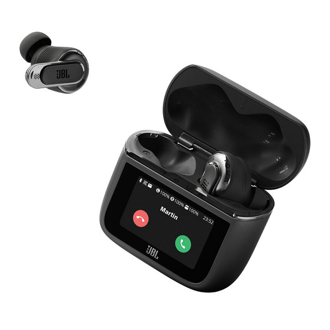 JBL Tour Pro 3 True Adaptive Noise Cancelling Earbuds - Black