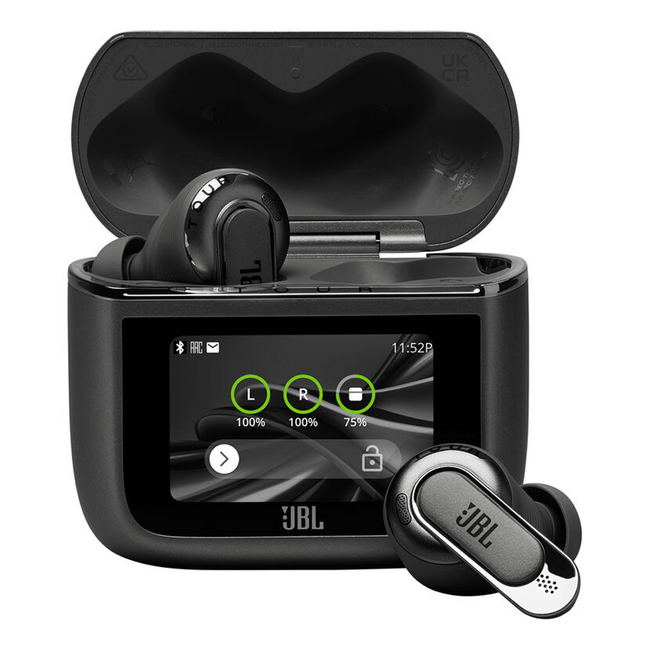 JBL Tour Pro 3 True Adaptive Noise Cancelling Earbuds - Black