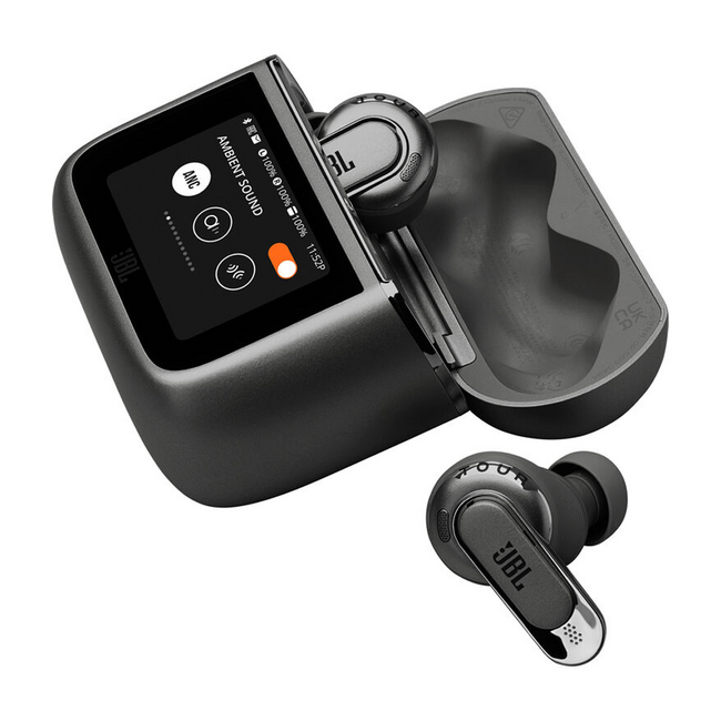JBL Tour Pro 3 True Adaptive Noise Cancelling Earbuds - Black