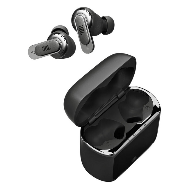 JBL Tour Pro 3 True Adaptive Noise Cancelling Earbuds - Black