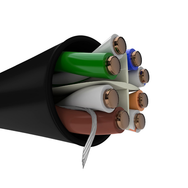 Nexxt CAT 6 UTP Cable CMX Outdoor NEB-UTP6OUTBK