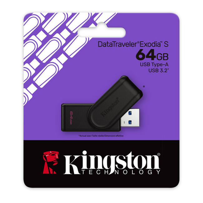 Kingston 64GB USB 3.2 Flash Drive Exodia DTXS/64GB