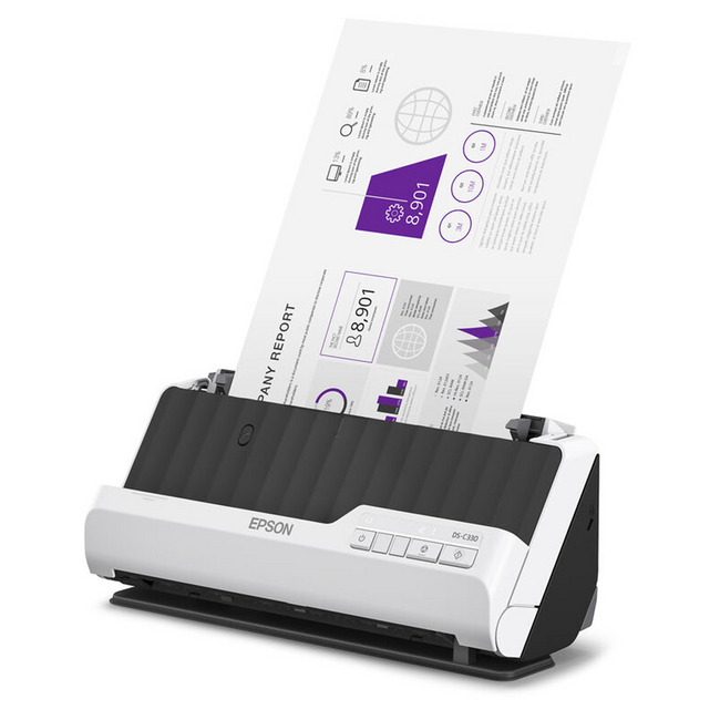 Epson DS-C330 Desktop Document Scanner Duplex Scanning B11B272201