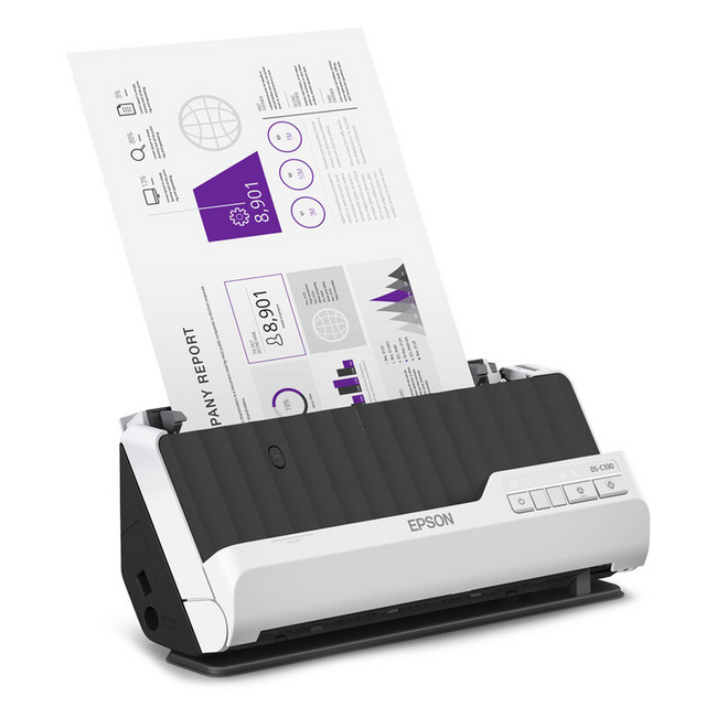 Epson DS-C330 Desktop Document Scanner Duplex Scanning B11B272201