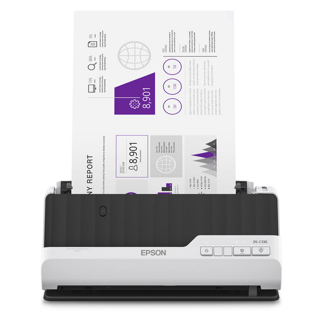 Epson DS-C330 Desktop Document Scanner Duplex Scanning B11B272201